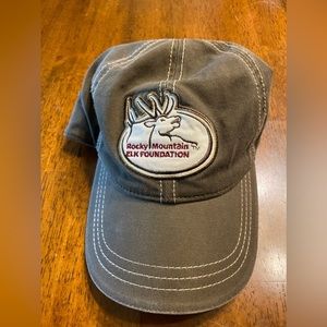 Rocky Mountain elk foundation sponsor‎ hat. Adjustable fit. Vintage.